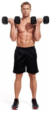 Гексагональные обрезиненные гантели для эффективных тренировок