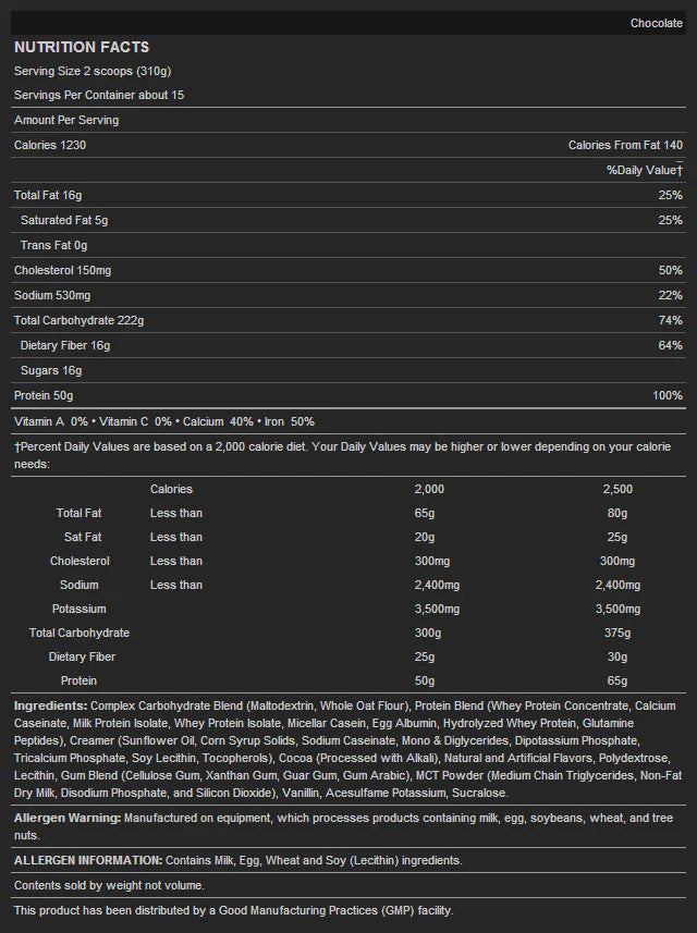 BSN True Mass 1200 - 4800 g