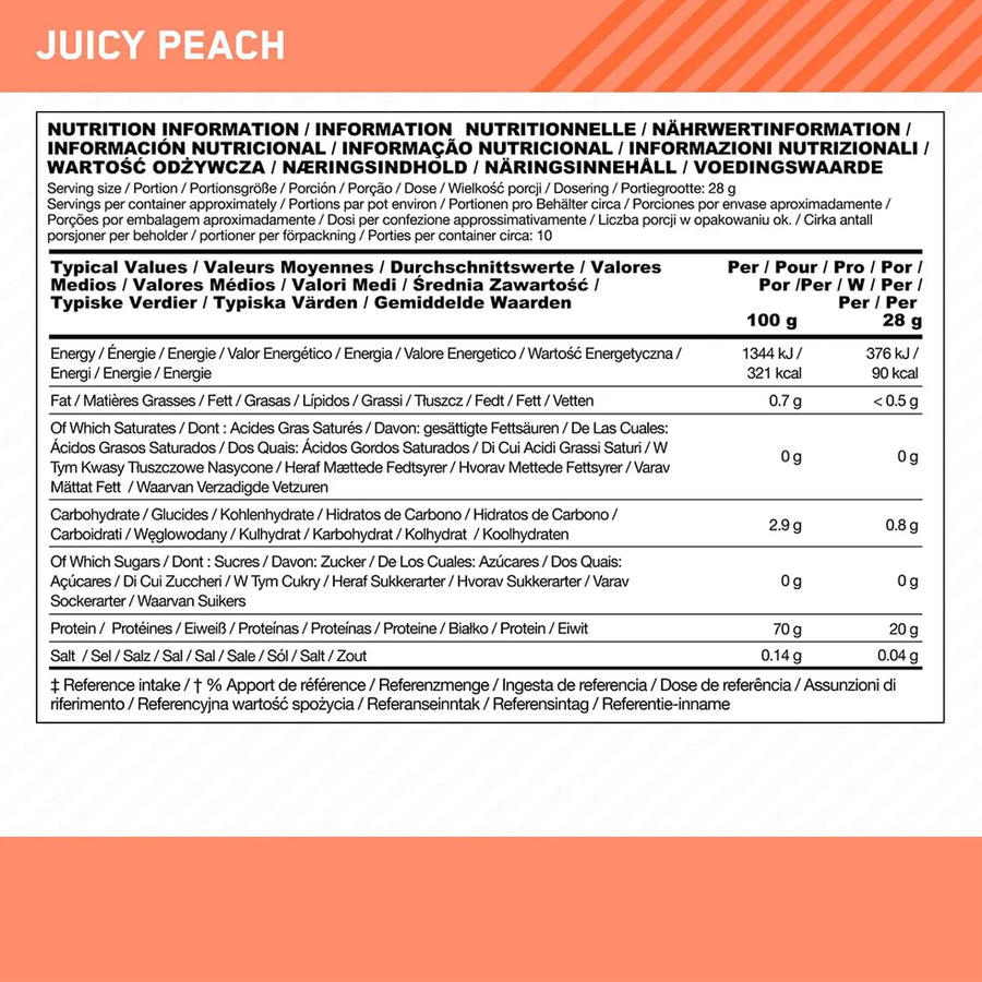 Clear Protein Plant Isolate 280 г – растительный протеин ON