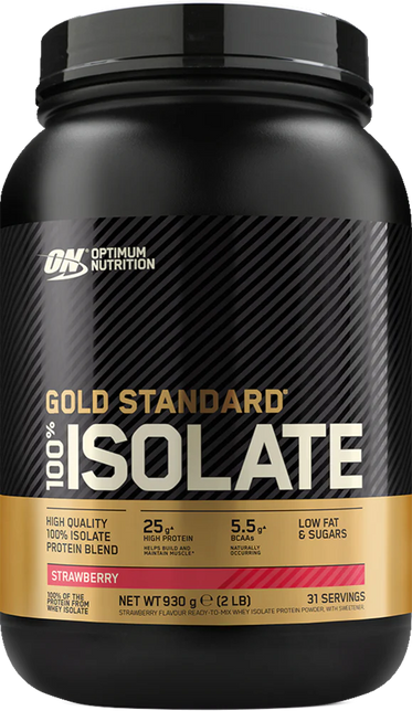 Gold Standard 100% Isolate 930 г – изолят сывороточного протеина