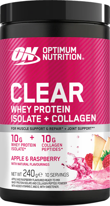 Gold Standard Clear Whey + Collagen 240 г – изолят протеина