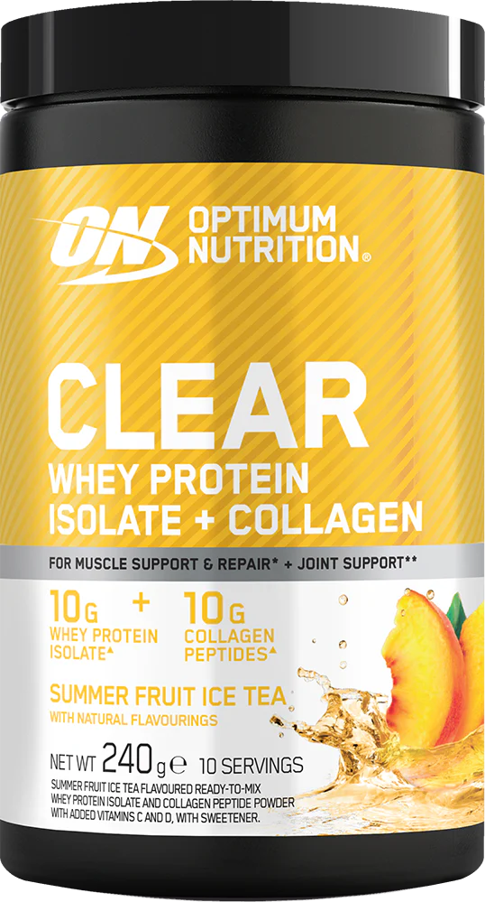 Gold Standard Clear Whey + Collagen 240 г – изолят протеина