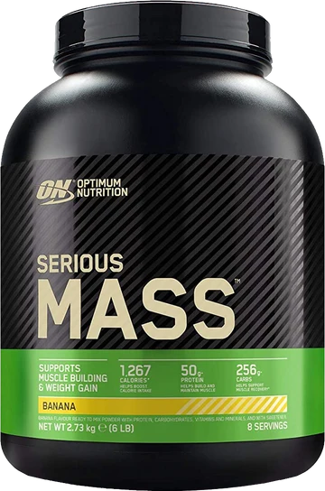 Serious Mass 2730 г – гейнер для набора массы ON