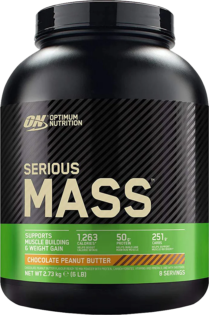 Serious Mass 2730 г – гейнер для набора массы ON