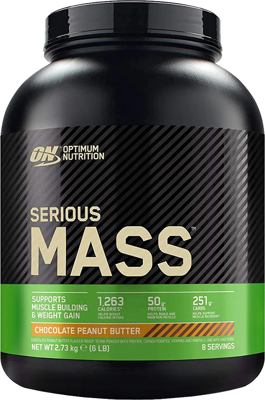 Serious Mass 2730 г – гейнер для набора массы ON