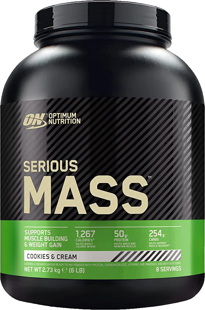 Serious Mass 2730 г – гейнер для набора массы ON