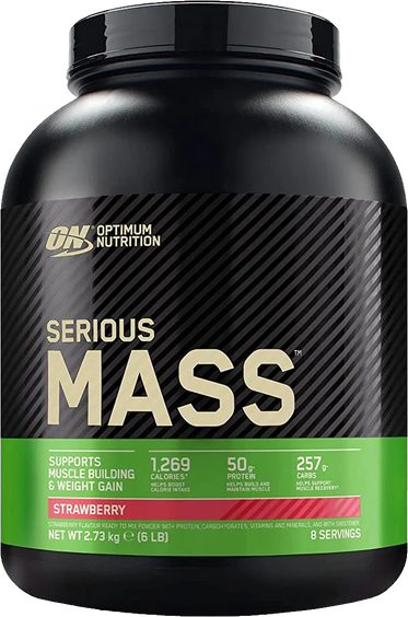 Serious Mass 2730 г – гейнер для набора массы ON