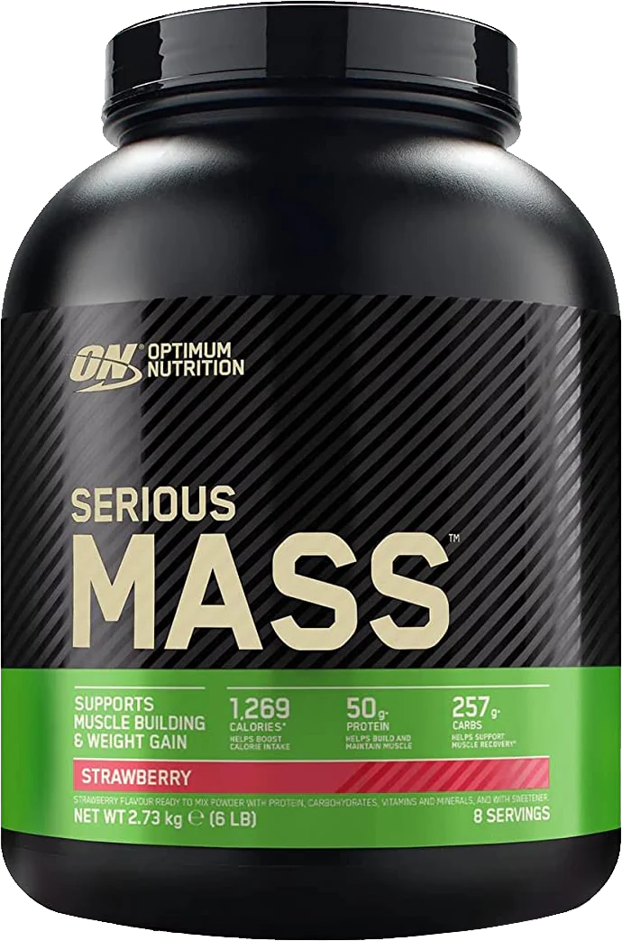 Serious Mass 2730 г – гейнер для набора массы ON