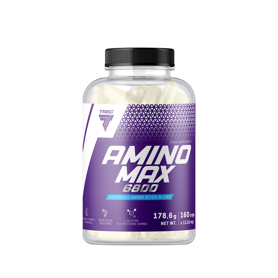 AMINOMAX 6800, аминокислоты для восстановления мышц