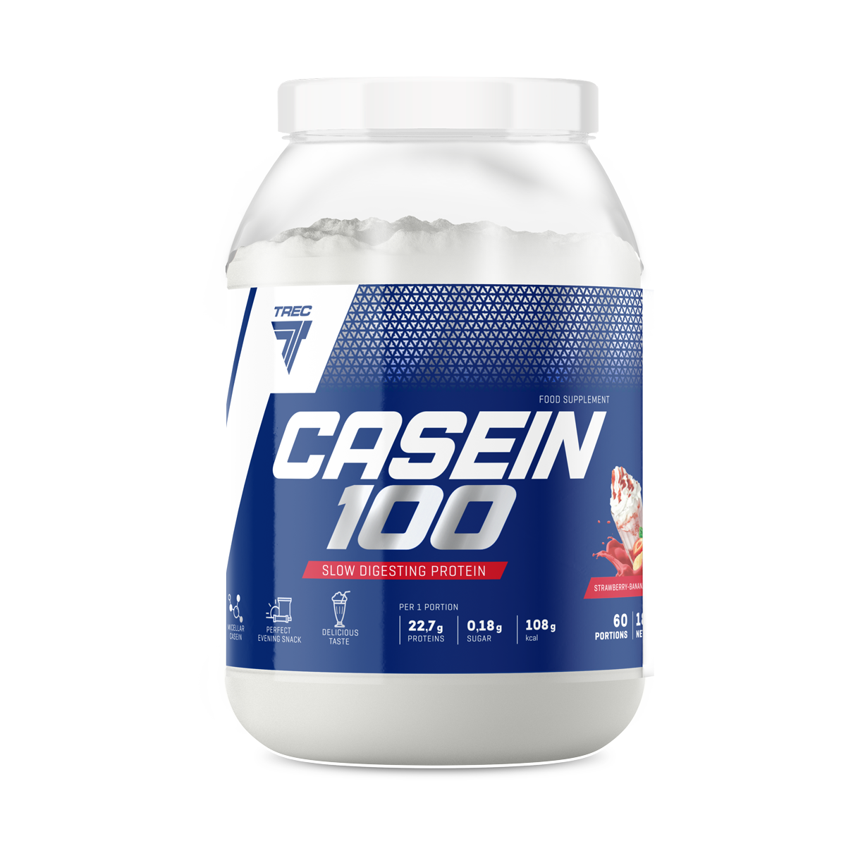 Protein casein 100 1800 g