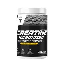 Creatine micronized 200 mesh + taurine 400g jar