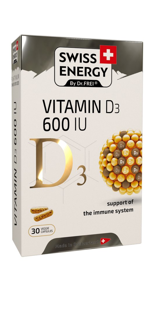 Swiss energy vitamin d3  600 iu.blister, n30