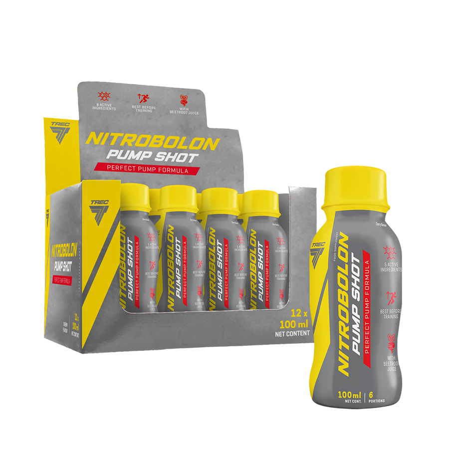 Nitrobolon Pump Shot, предтренировочный комплекс для энергии