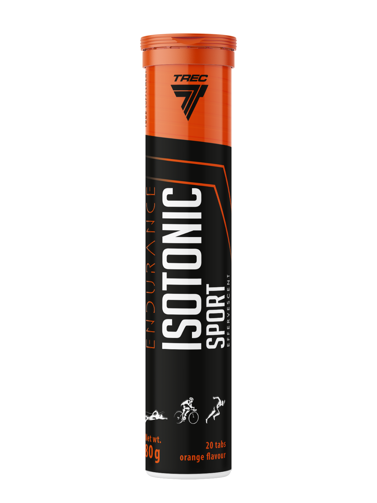 Isotonic sport effervescent 20 tab orange