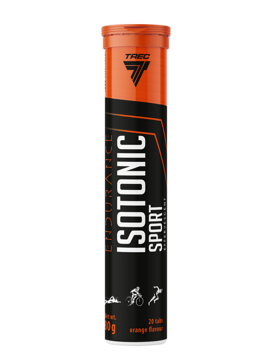 Isotonic sport effervescent 20 tab orange