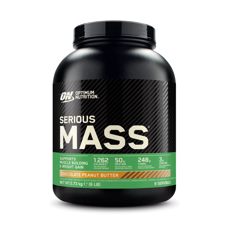 Serious Mass 2730 г – гейнер для набора массы ON