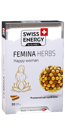 Swiss Energy, FEMINA HERBS 30 caps