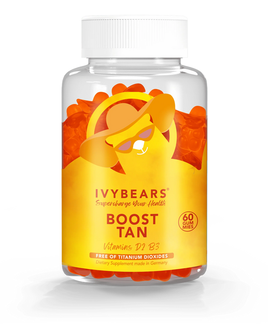 Ivybears boost tan 60 gummy bear.