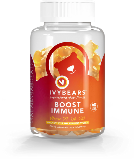 Ivybears boost immune 60 gummy bear.