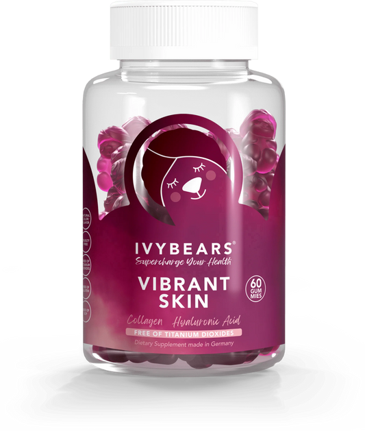 Ivybears vibrant skin 60 gummy bear.