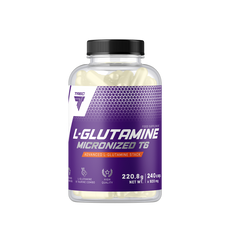 L-glutamine micronized t6 240 capsule