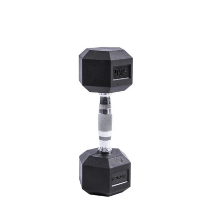 Gantere hexagonale (pereche) Rubber Hex Dumbbells LP8005