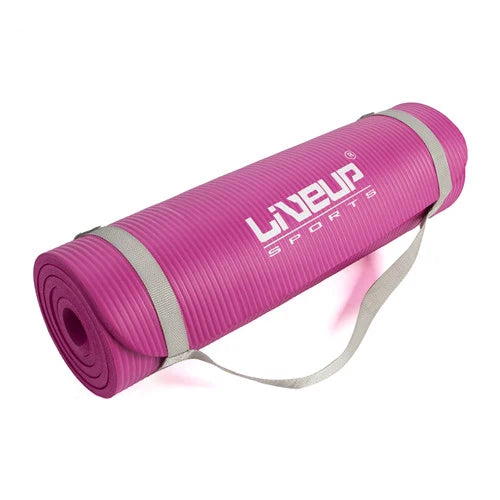 Коврик LiveUp LS3257 для йоги, нескользящий и комфортный