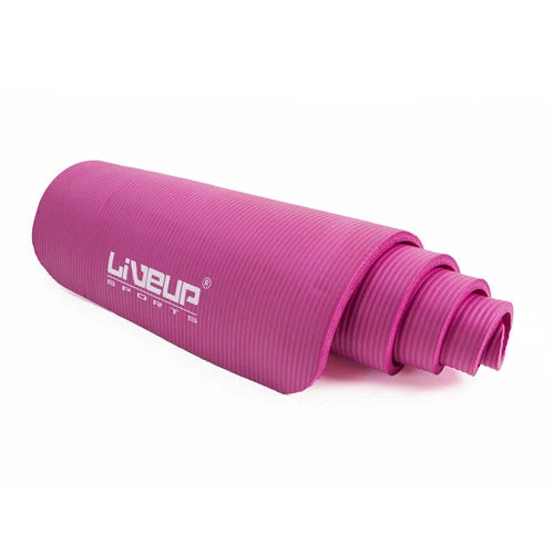 Коврик LiveUp LS3257 для йоги, нескользящий и комфортный