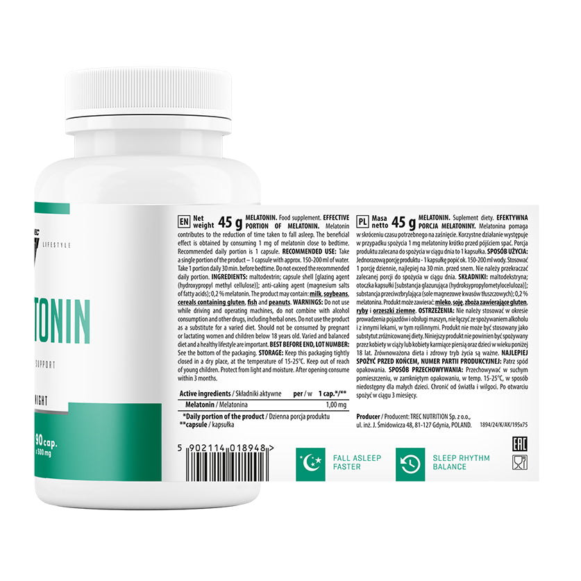 Melatonin 90 capsules