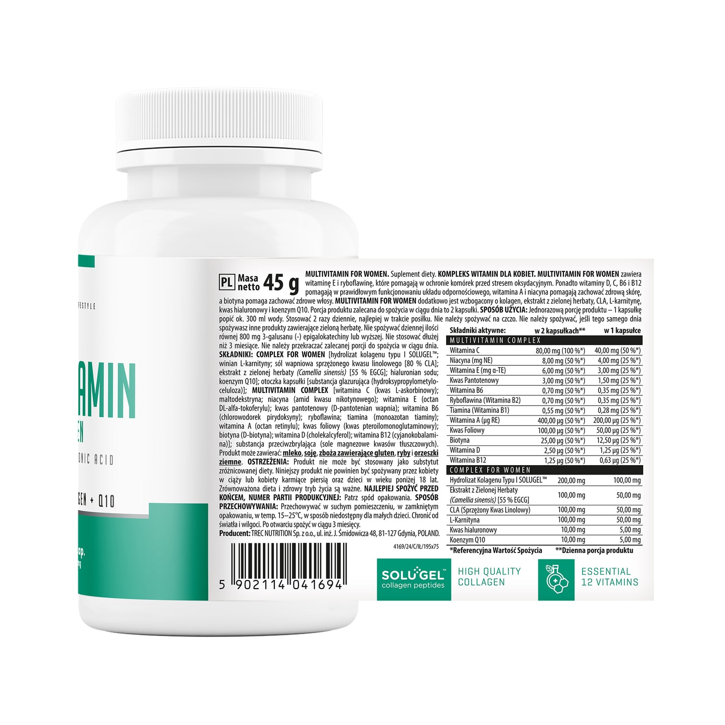 Multivitamin for women  90 caps