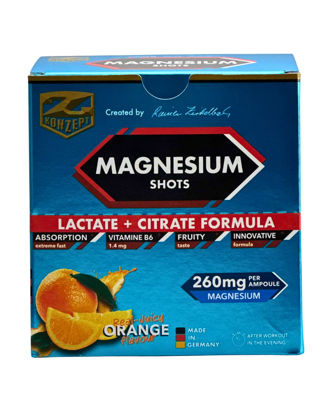Шоты Magnesium B6 для быстрого восстановления мышц