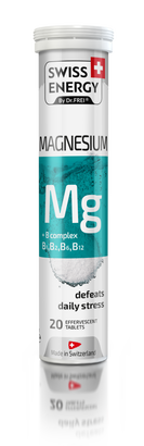 Dr.Frei MAGNESIUM +B COMPLEX, vitamine efervescente N20