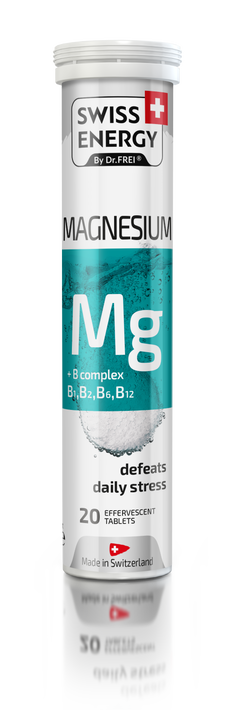 Dr.Frei  MAGNESIUM +B COMPLEX, vitamine efervescente N20