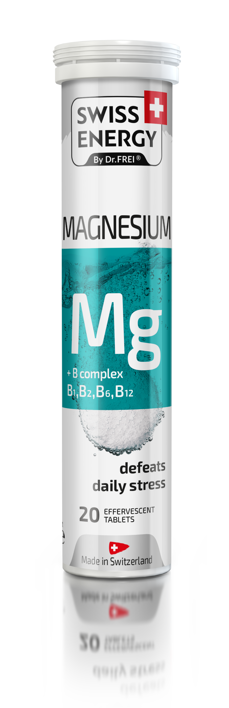 Dr.Frei MAGNESIUM +B COMPLEX, vitamine efervescente N20