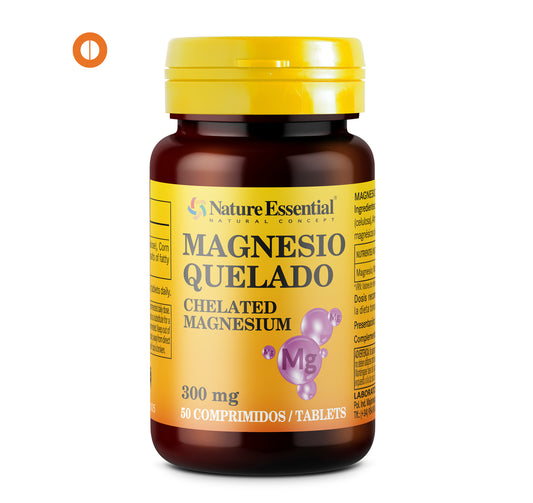 Chelated magnesium 300 mg. 50 tablets.