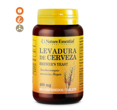 Brewer's yeast 400 mg. 250 tablets.