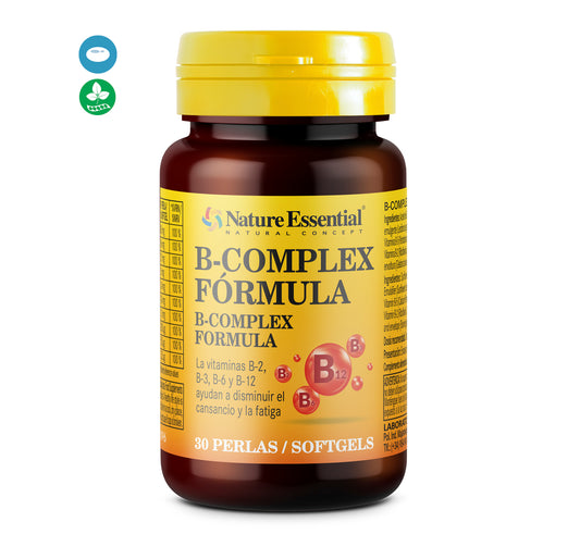 B-complex formula 500 mg. 30 softgels.