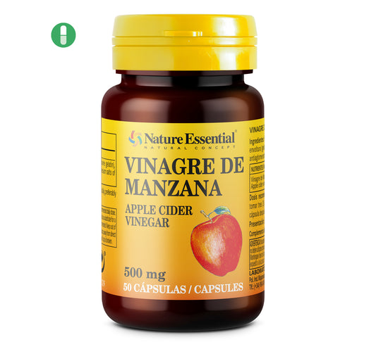 NE2129 APPLE VINEGAR 500 MG. 50 CAPSULES.