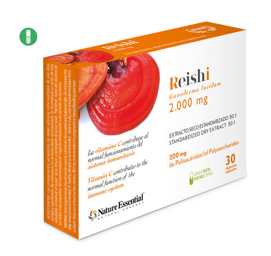 Reishi 2000 mg. (dry extract) vegetable capsules