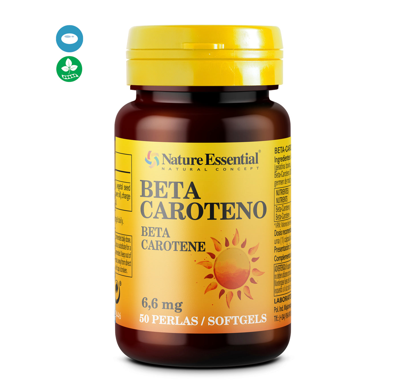 NE2446 BETA-CAROTENE 50 SOFTGELS.