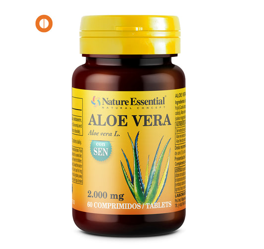 NE2930 Aloe vera 2000 MG with Sen 60 tablets.