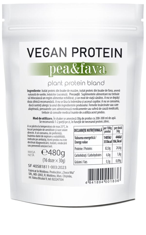 Vegan Protein Pea&Fava  480g