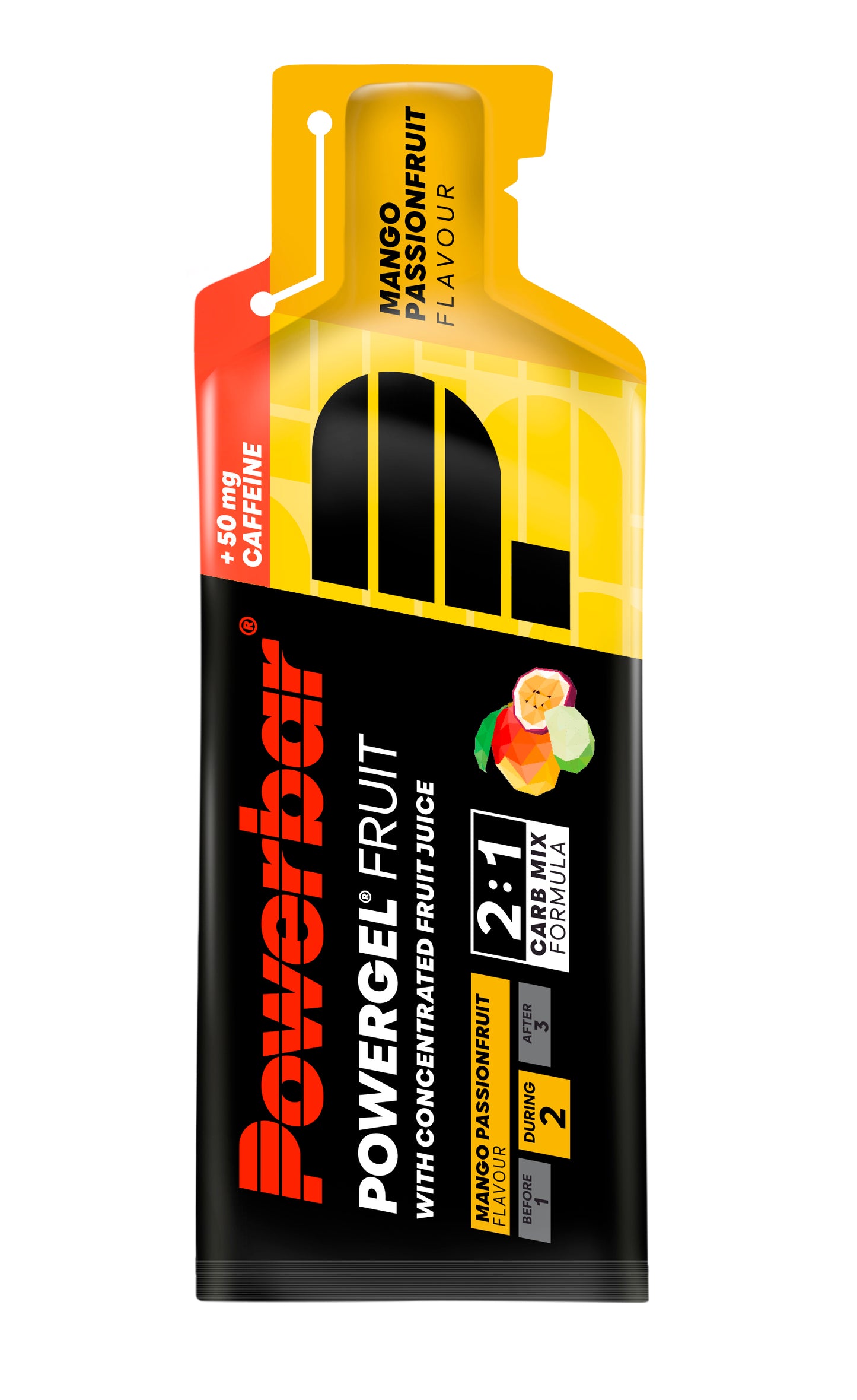 PowerGel Fructe + Cafeină 41 g