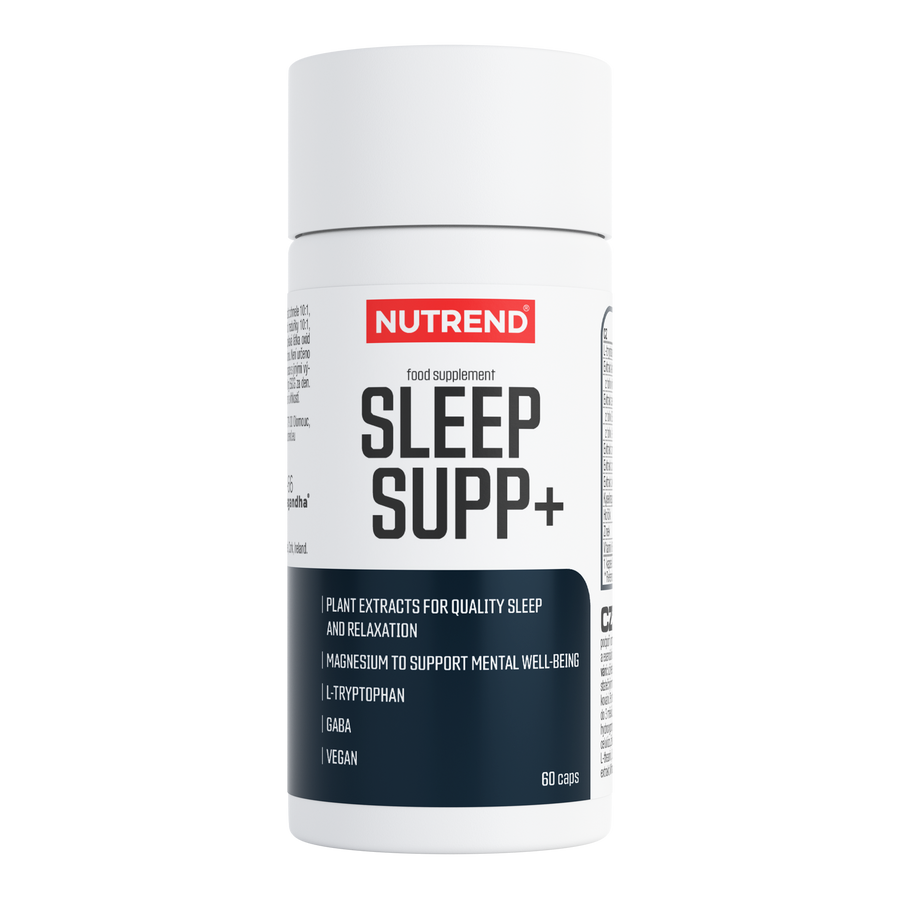 Sleep Supp+ 60 капсул – добавка для сна с травами и магнием