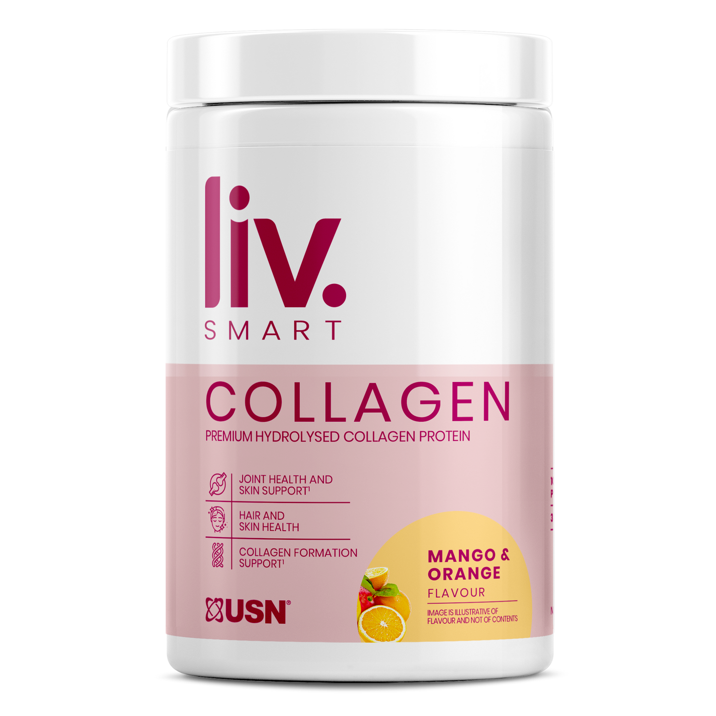 Liv.Smart Collagen Mango Orange 330g