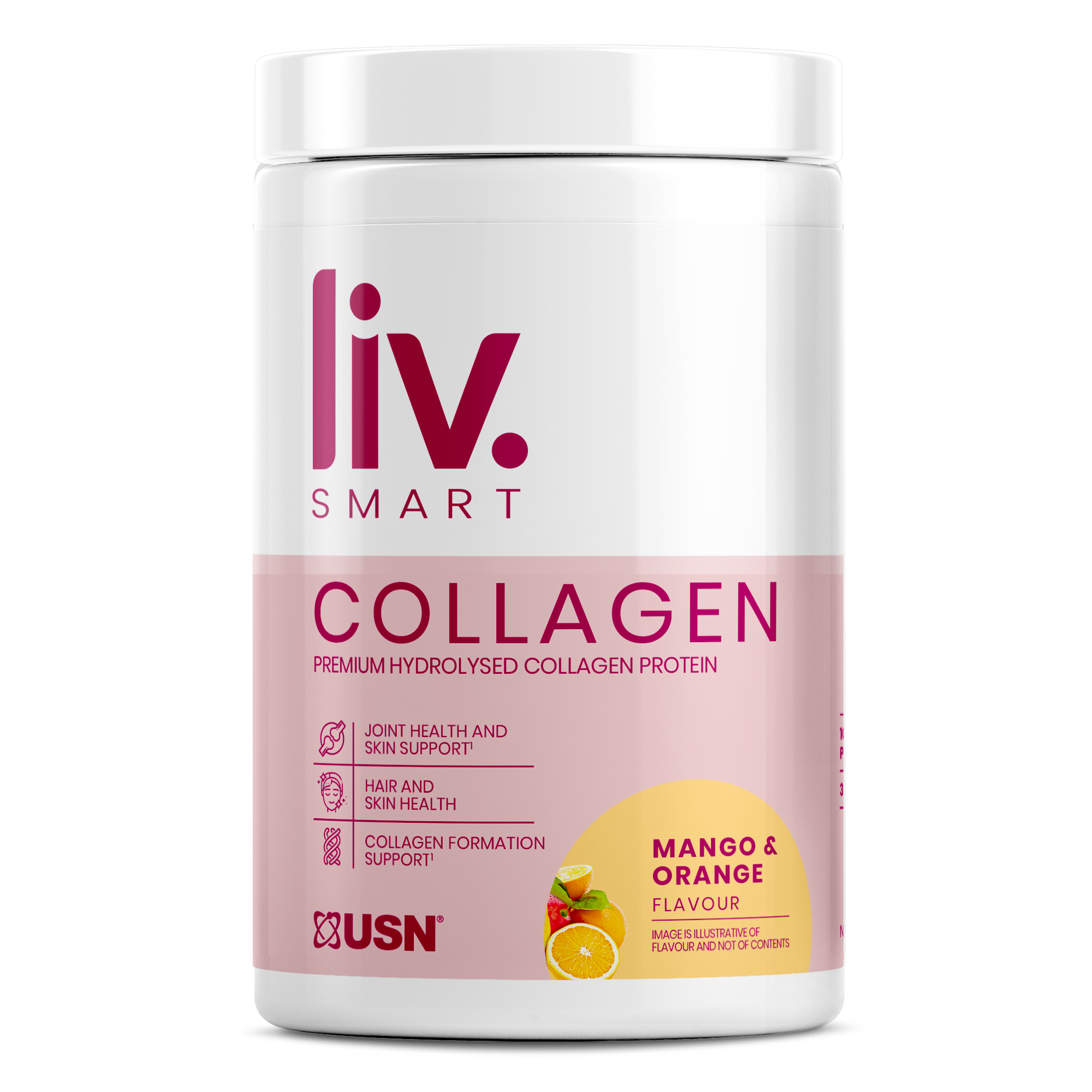 Liv.Smart Collagen Mango Orange 330g