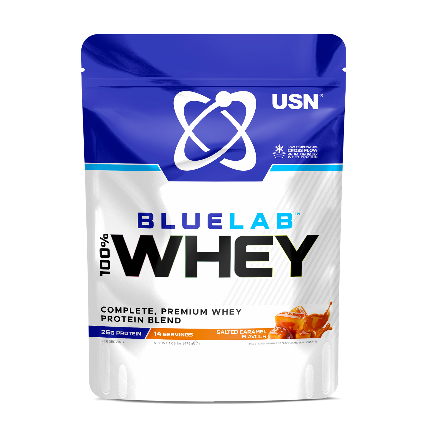 Сывороточный протеин USN Blue Lab Whey для роста мышц
