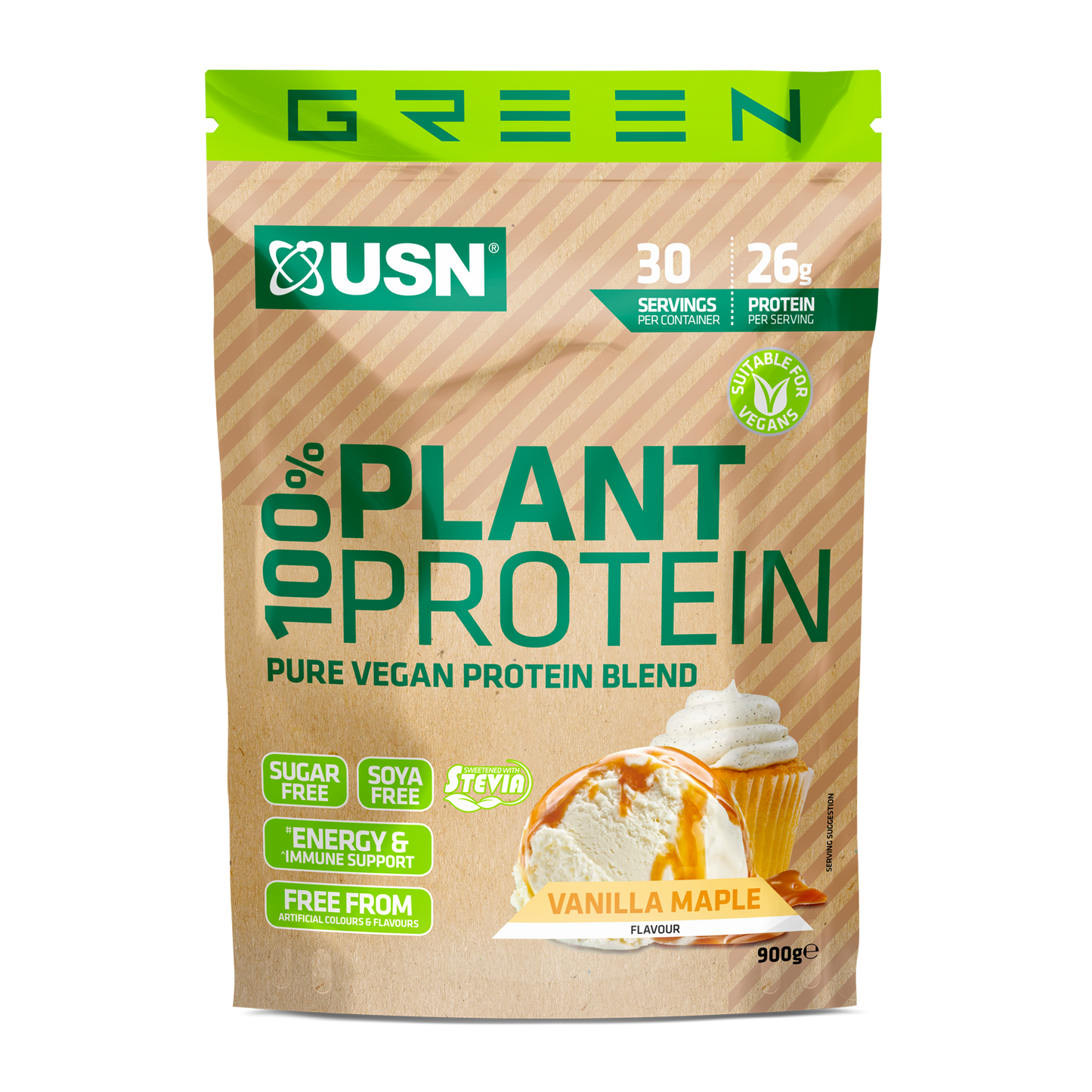 Protein 100% plant protein 900g