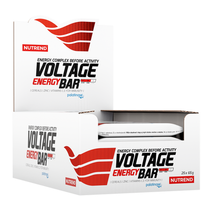 VOLTAGE ENERGY BAR WITH CAFFEINE, 65 g