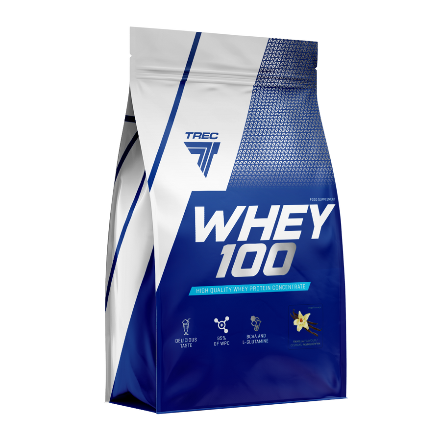 WHEY 100, протеин из молочной сыворотки для роста мышц